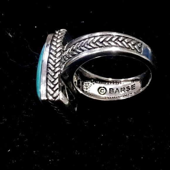 BARSE Turquoise Sterling Silver 925 Ring Sz 6 NWOT - Picture 7 of 9
